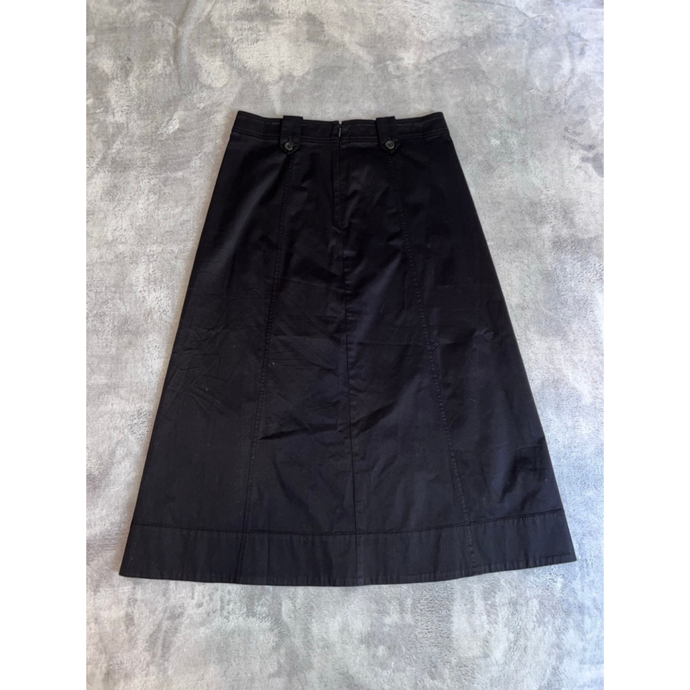 Women's Ann Taylor Black MAXI Skirt Size 8